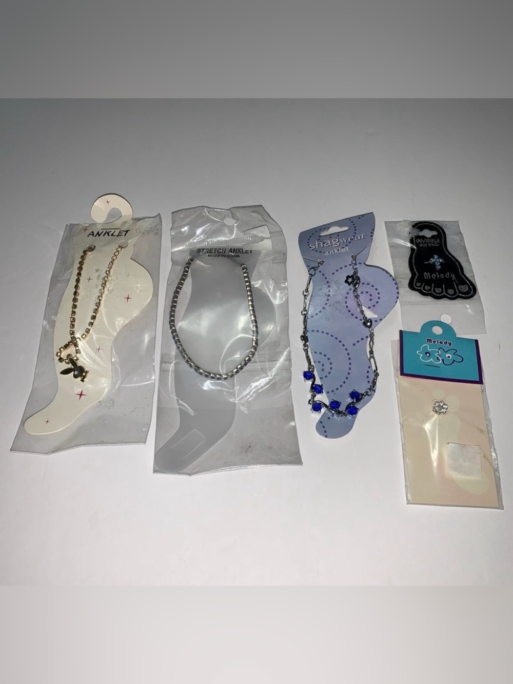 ANKLET’S and TOE RINGS lot fashion jewelry NWT ankle bracelet